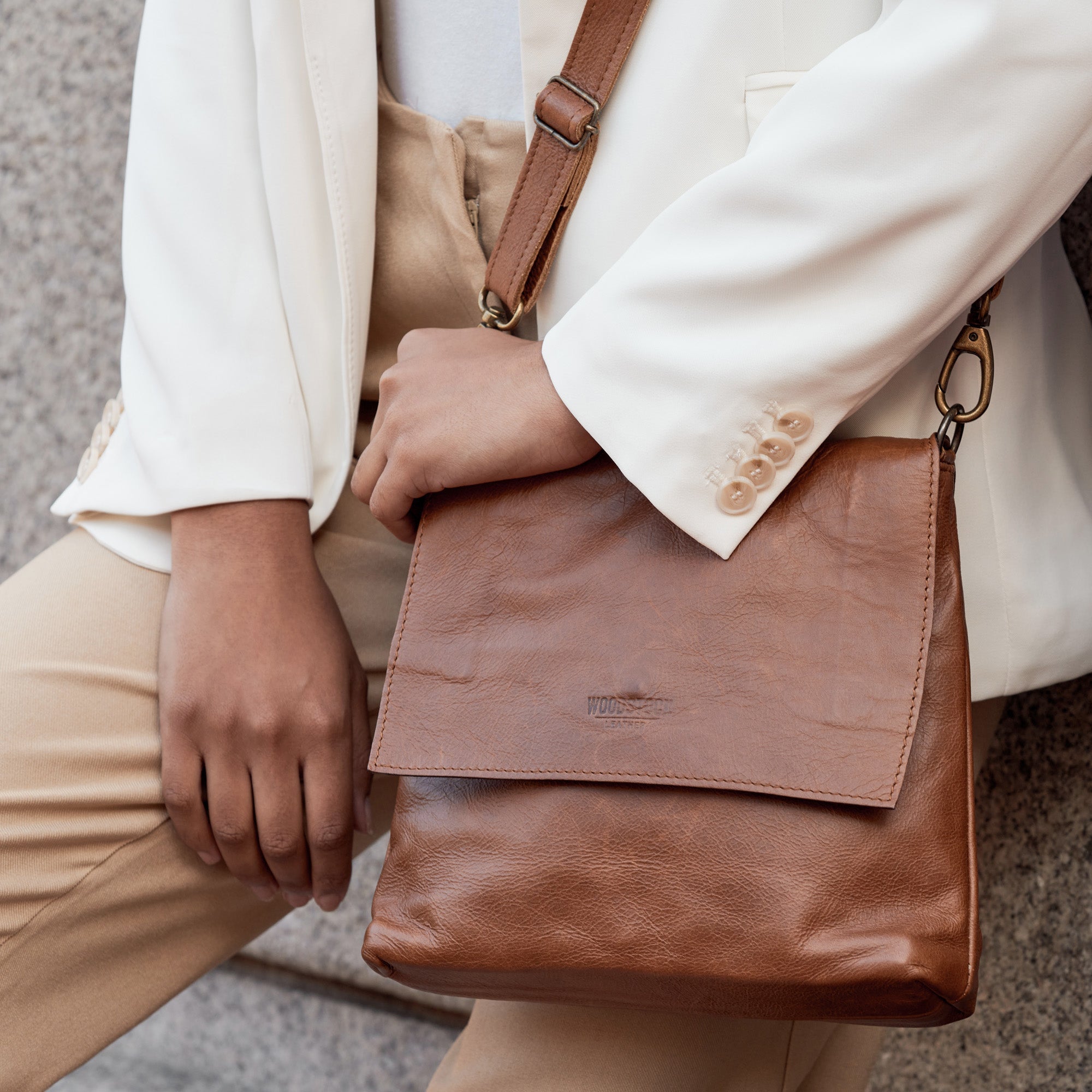 Audrey Sling Bag - Woodstock Leather