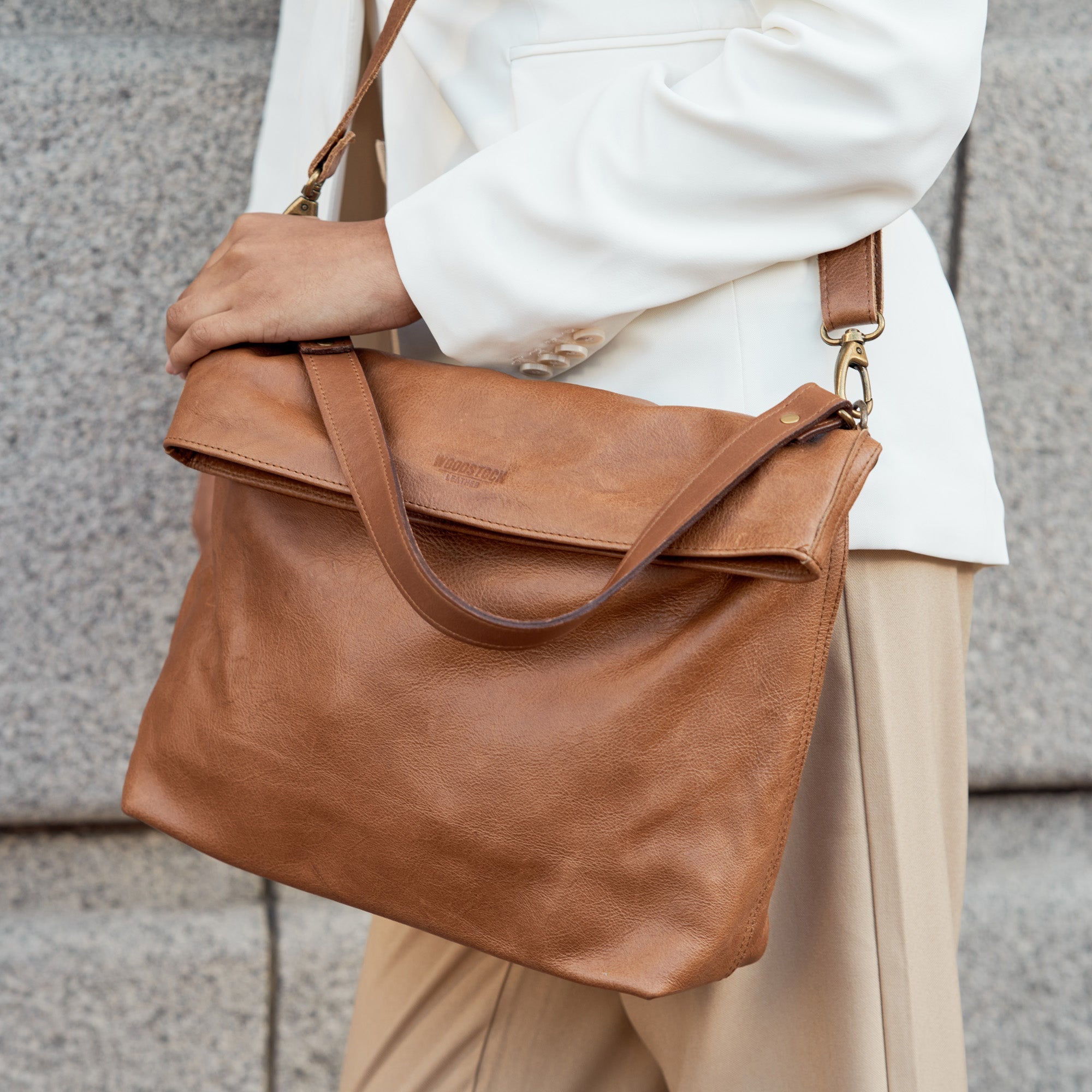 Carly Lined Sling Bag - Woodstock Leather