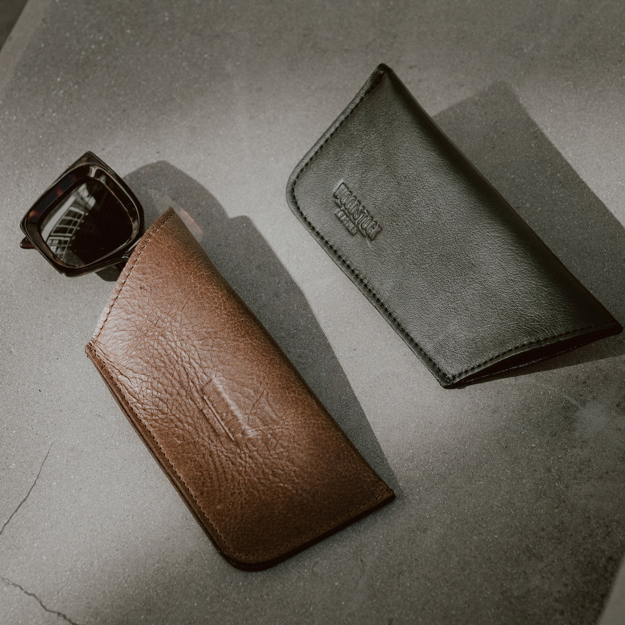 Heritage Sunglasses Pouch - Woodstock Leather