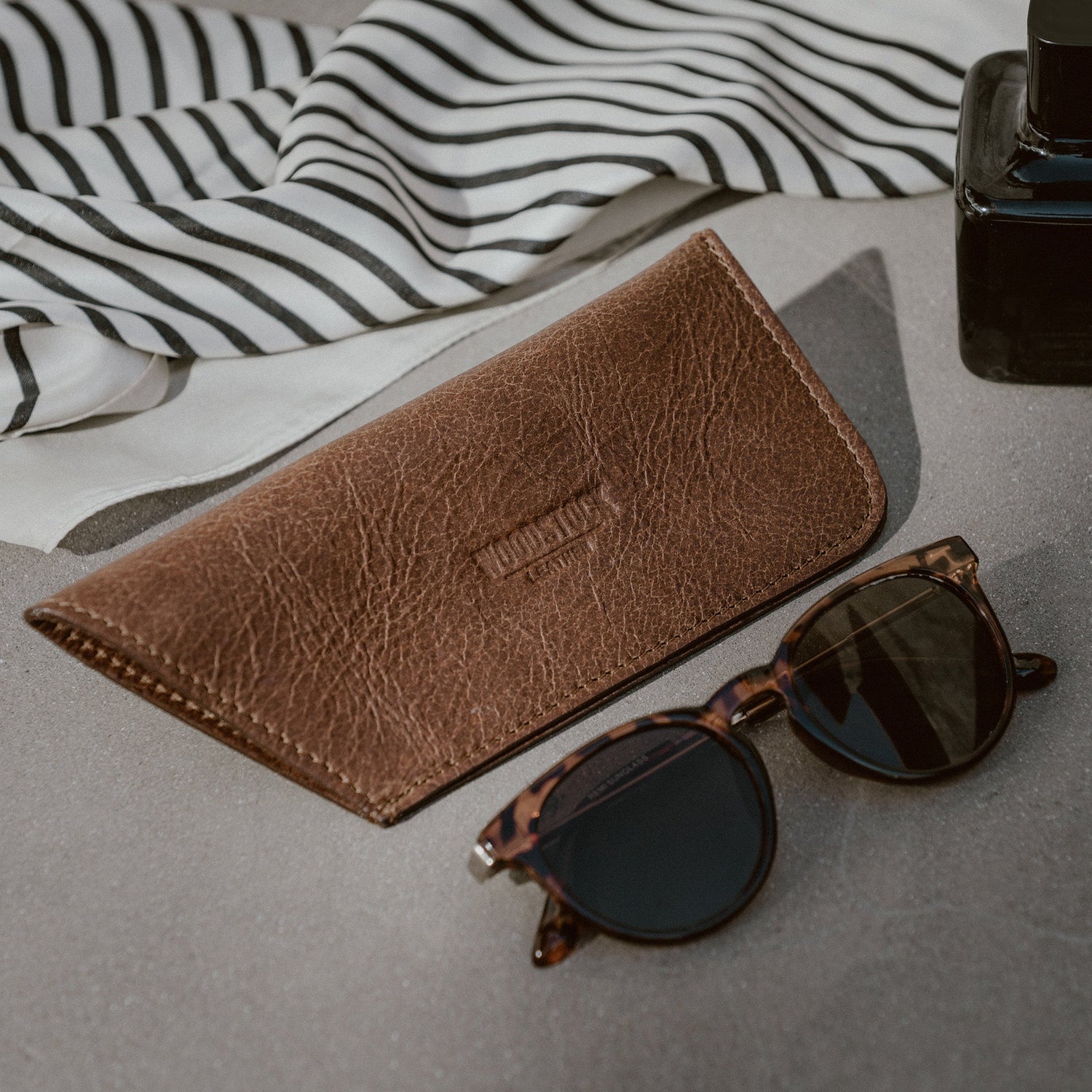 Heritage Sunglasses Pouch - Woodstock Leather