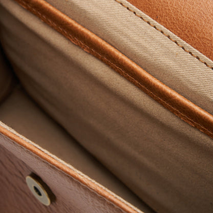 Mila Structured Sling Bag - Woodstock Leather