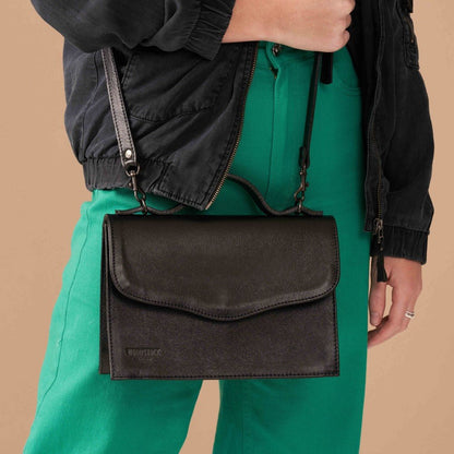 Mila Structured Sling Bag - Woodstock Leather