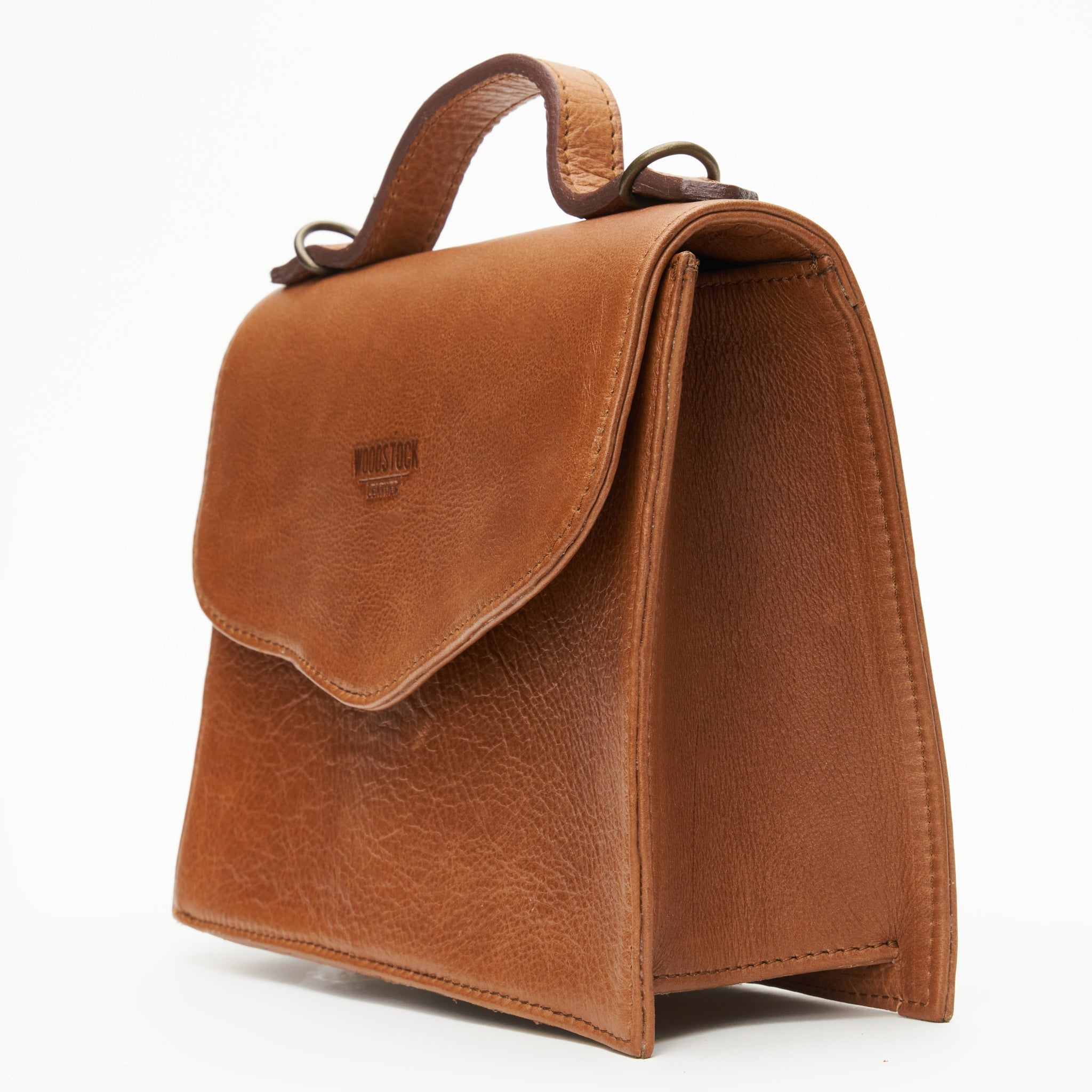 Mila Structured Sling Bag - Woodstock Leather