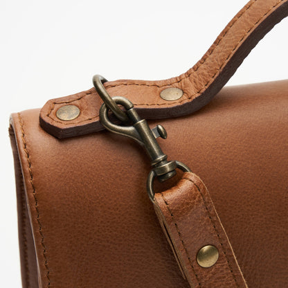 Mila Structured Sling Bag - Woodstock Leather