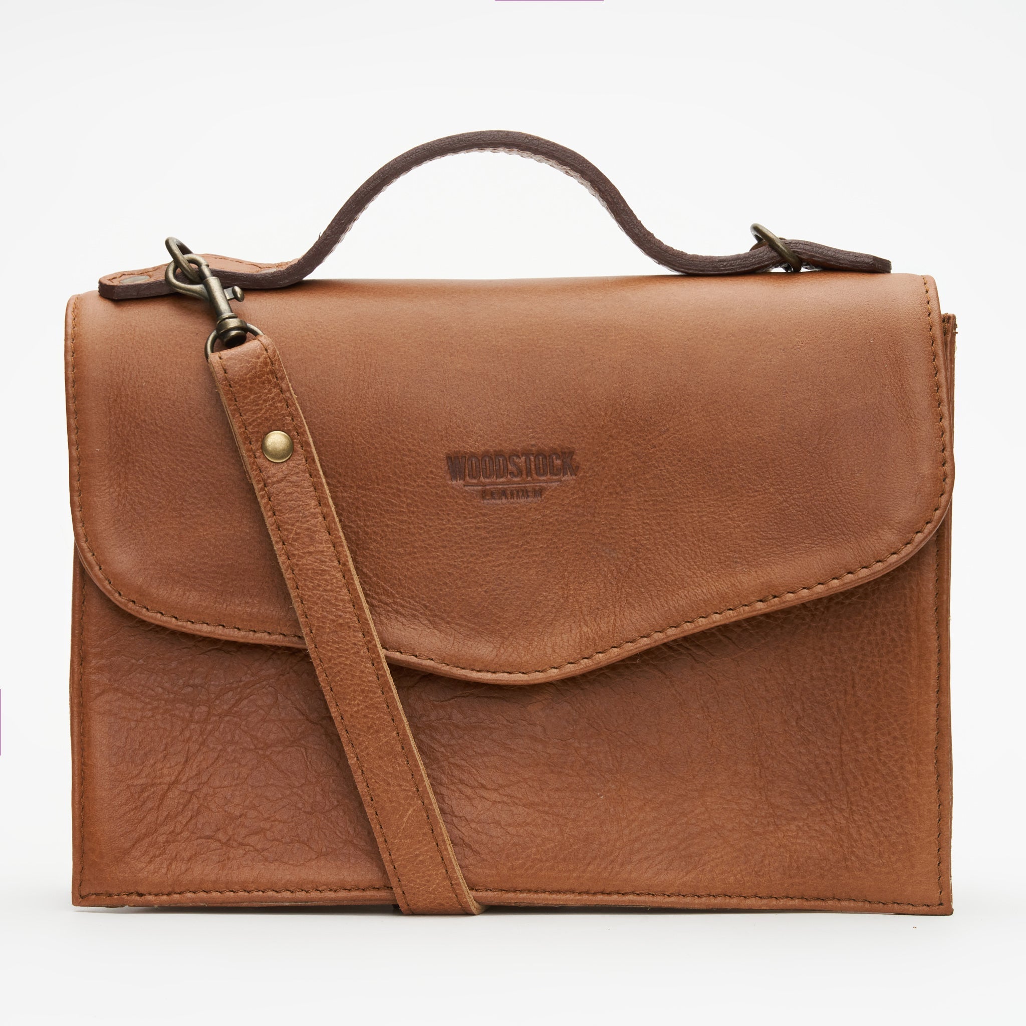 Mila Structured Sling Bag - Woodstock Leather