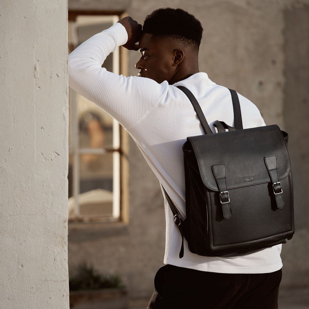 Peyton 15" Laptop Backpack - Woodstock Leather