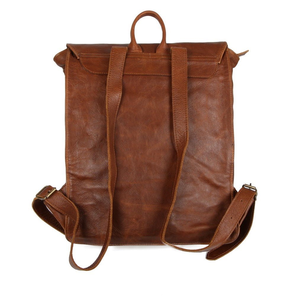 Peyton 15" Laptop Backpack - Woodstock Leather